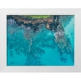 thumbnail image 1 of Mead, Adam 32x25 White Modern Wood Framed Museum Art Print Titled - Hawaii View IV, 1 of 4