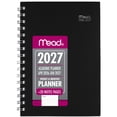 thumbnail image 1 of Mead Basic Academic 2026-2027 Weekly Monthly Planner Black Small 5 12 x 8 12 -, 1 of 7