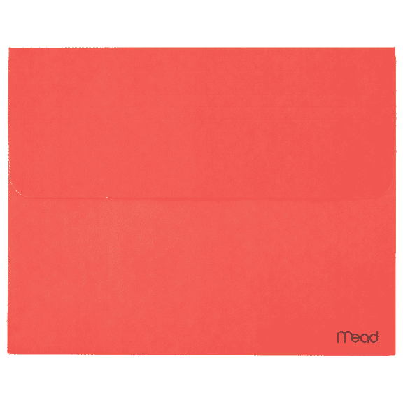 Mead Brite Wallet Letter File (35362): 9-1/2 in. x 11.75 in. (Bright Orange)