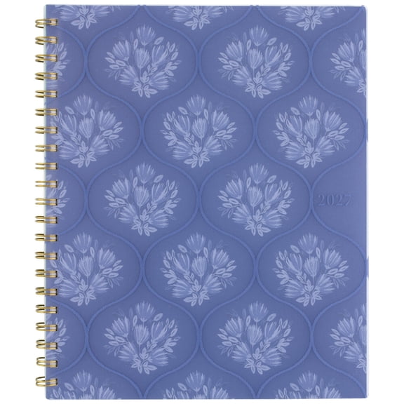 Mead Cambridge Cyane 2027 Weekly Monthly Planner Large 8 12 x 11 - Regular Year