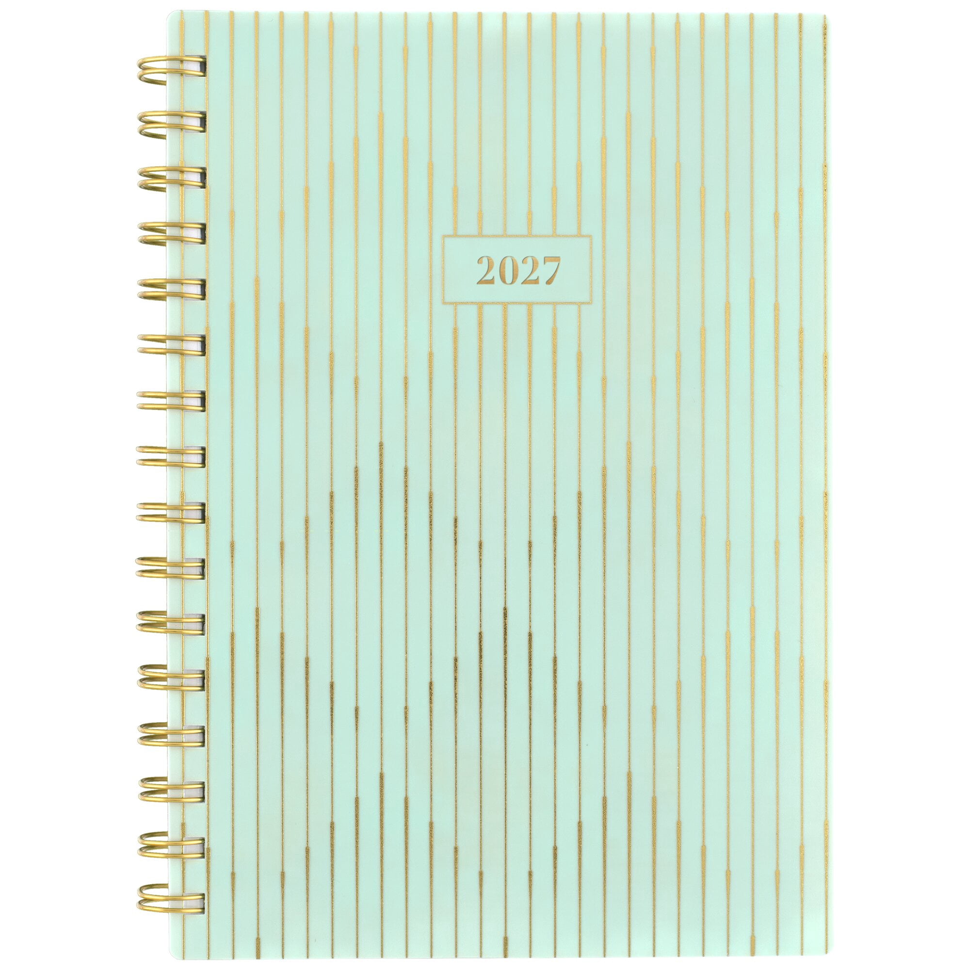 Mead Cambridge Glimmer 2027 Weekly Monthly Planner Small 5 12 x 8 12 - Regular
