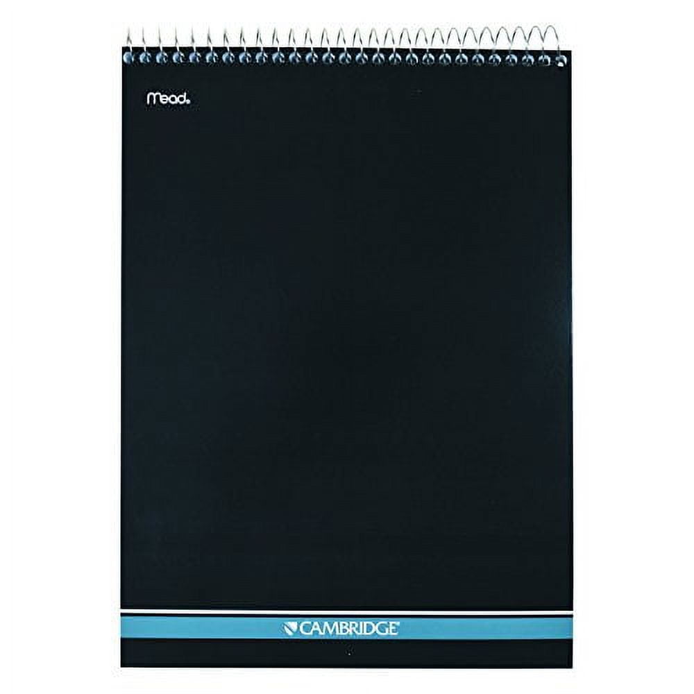 Mead Cambridge Notebook, Top Wirebound Spiral Notebook, College 