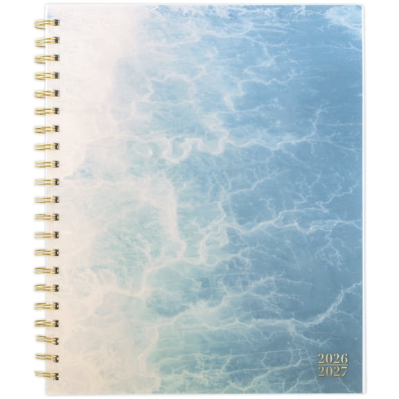 Mead Cambridge Oceana Academic 2026-2027 Weekly Monthly Planner Large 8 12 x 11