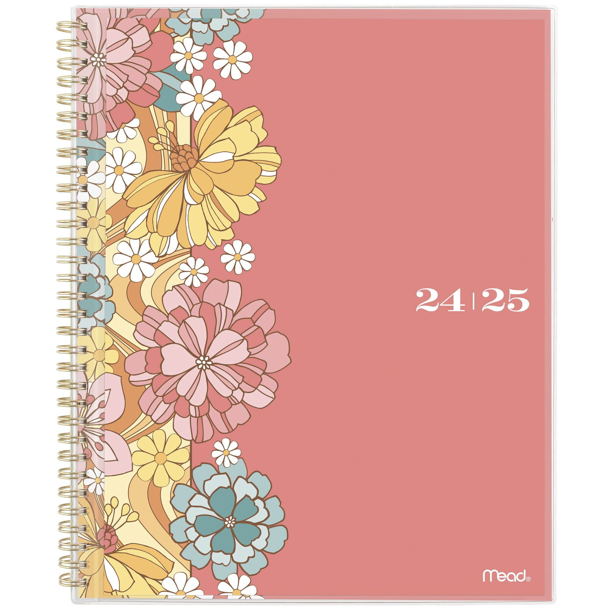 Mead Caprice Academic 20242025 Customizable, Coral Floral Weekly