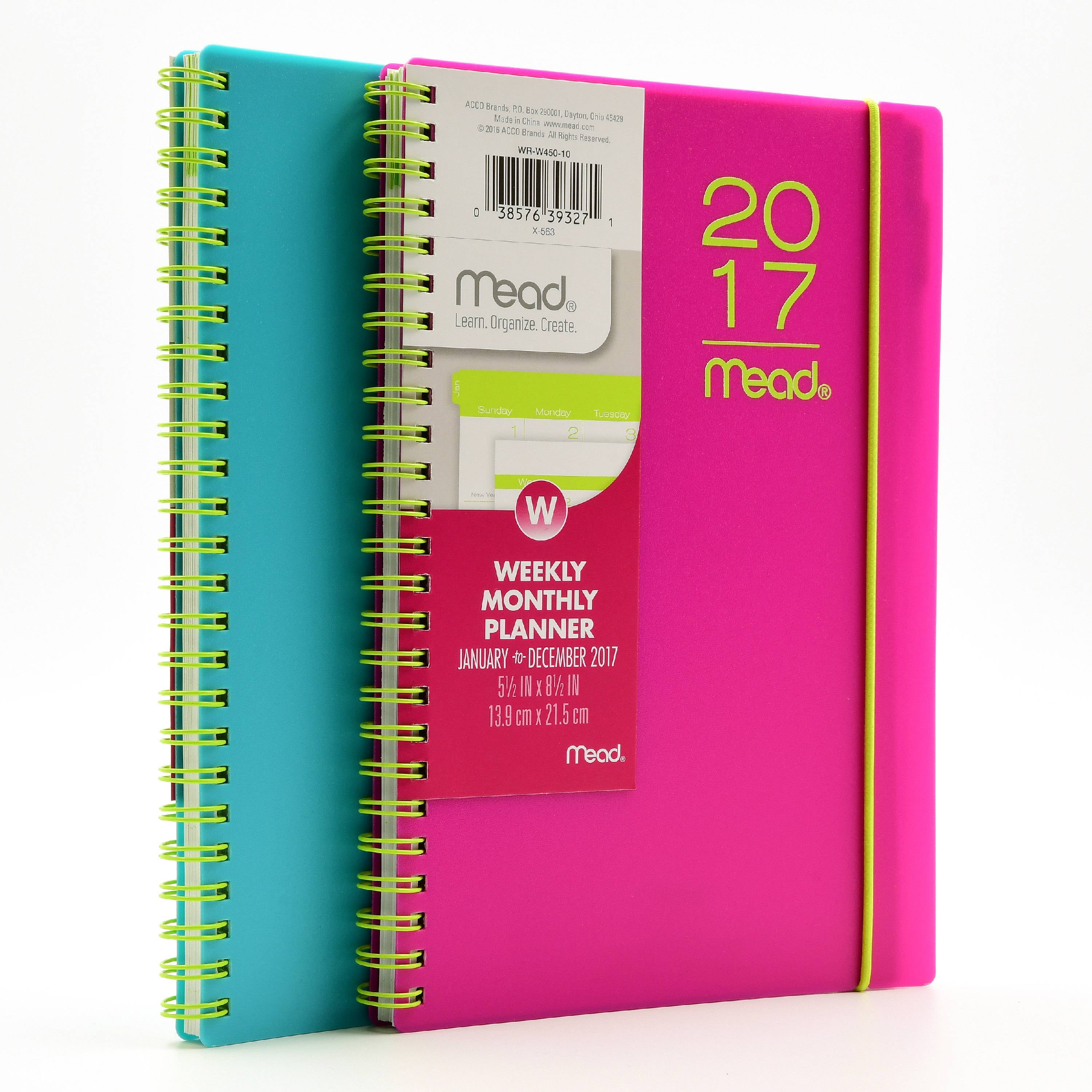 Mead Colorpop Medium Wkly/mthly Planner