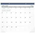 thumbnail image 1 of Mead Core Monthly Desk Pad Calendar Large ( 21.75" x 17") Blue 15 Month April 2025 - June 2026, 1 of 6