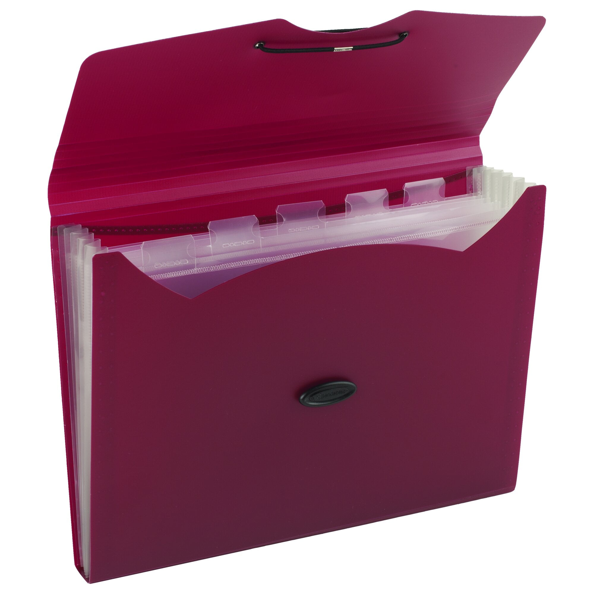 Mead Expandables 6Pocket Letter File Red Expanding Files
