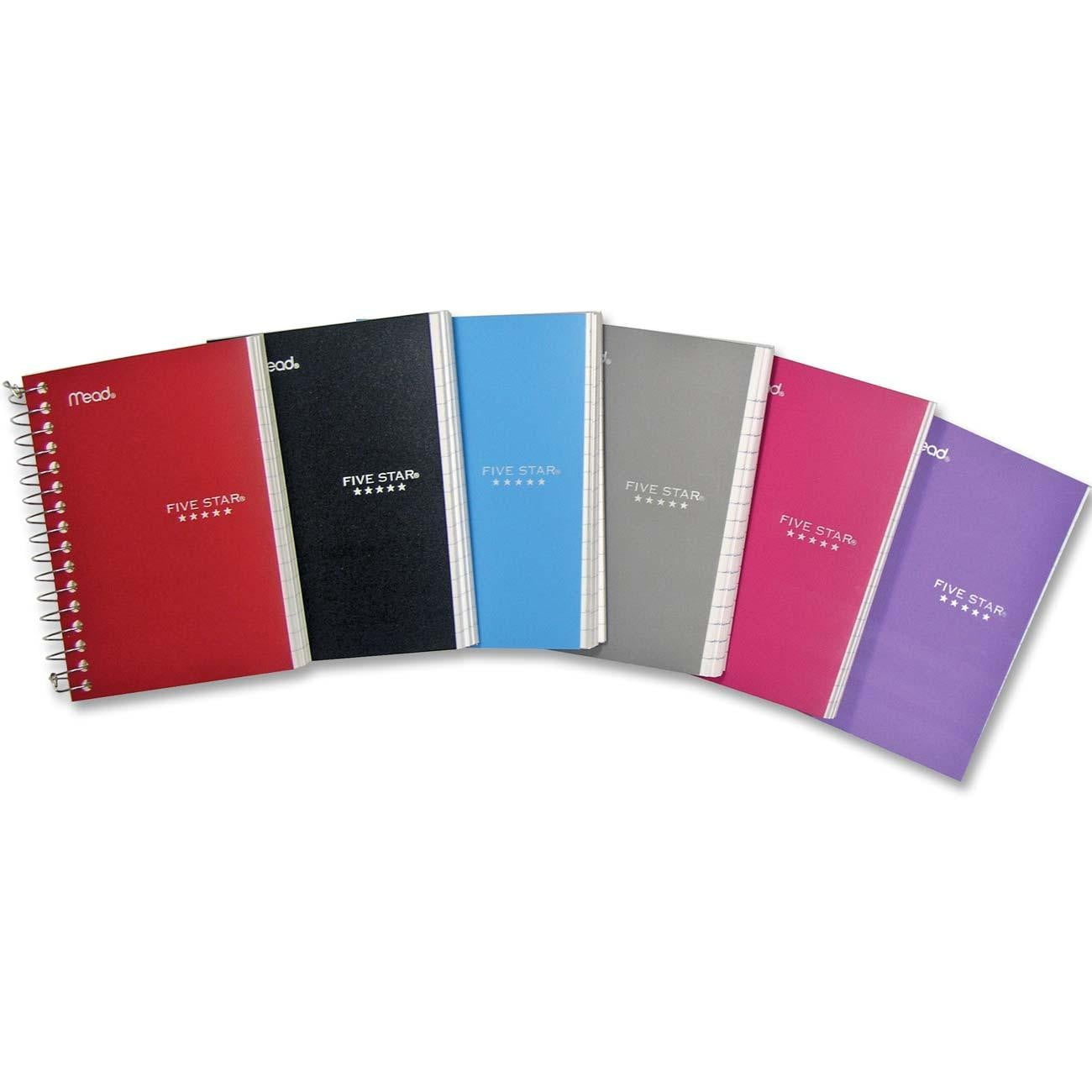 Mead Fat Lil Five Star Notebook 200 Page 4.13" x 5.50"3PK