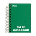 thumbnail image 1 of Mead Fat Lil' Notebook 200 Sheets - Wire Bound - 4" x 5 1/2" - White Paper - Assorted Cover - Cardboard Cover - Perforated - 1Each, 1 of 2