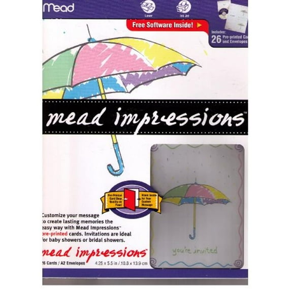 Mead Impressions- Baby Shower Invitations