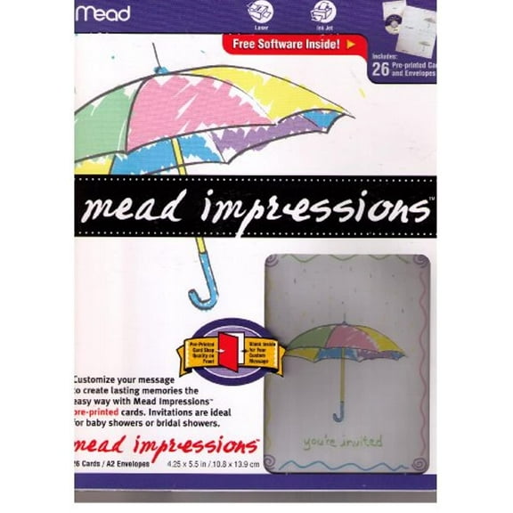 Mead Impressions- Baby Shower Invitations