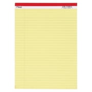 Mead Legal Pad, Perforated, Legal Ruled, Writing Notebook, 8.5in x 11in, Yellow, 50 Pages, 50 Count
