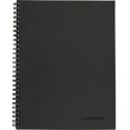 thumbnail image 1 of Mead Limited Meeting Notebook - 80 Pages - Wire Bound - Both Side Ruling Surface - Ruled - 7 1/4" x 9 1/2" - Black Cover - Perforated, Dual Sided - Recycled - 1 Each | Bundle of 5 Each, 1 of 1