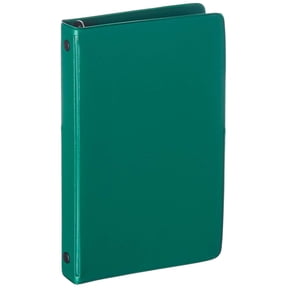 Mead Loose-Leaf Memo Book, 6 3/4 x 3 3/4", 6-Ring, 1/2-Inch, 40 Pages, Assorted - Color May Vary, Pack Of 4