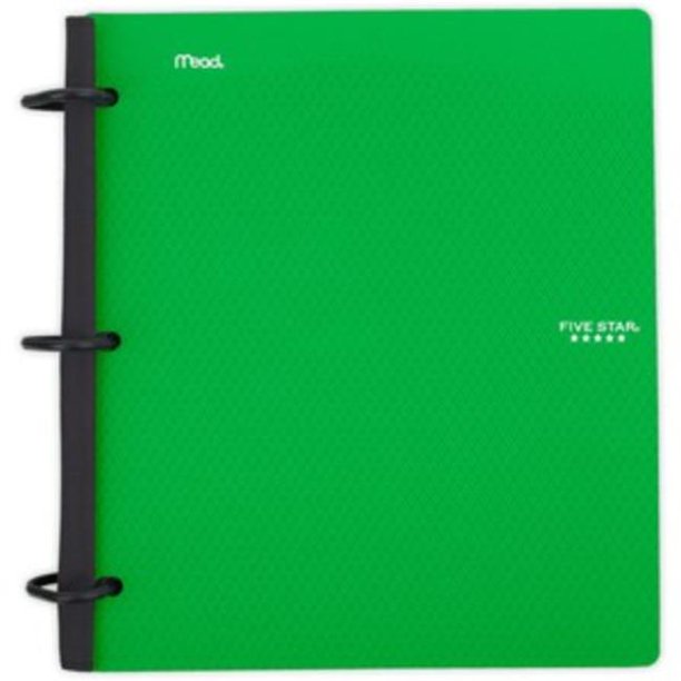 Mead MEA29328 1 in. Five Star Flex Hybrid Note Binder, Multi Color