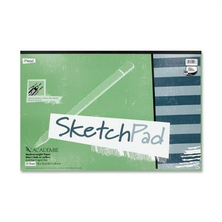 Mead, MEA54016, Academie Sketch Pad, 1 Each