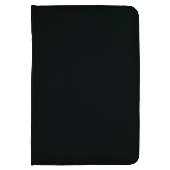 Mead Microfiber Jr. Padfolio, 5" x 8", Black