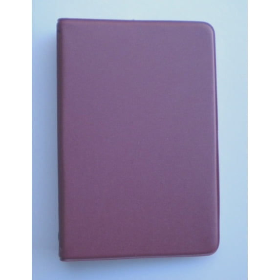 Mead Mini 6-Ring Memo Book with 40 Lined, 3in x 5in, Red