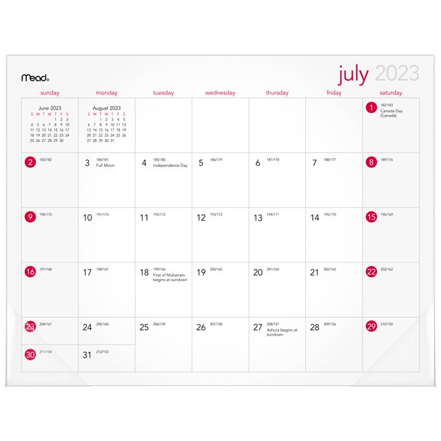 Mead Mini Monthly Academic Desk Pad 11 X 8 1 2 White July 2023 mead-mini-monthly-academic-desk-pad-11-x-8-1-2-white-july-2023
