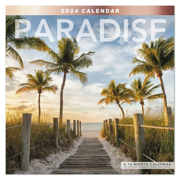 Mead Paradise Wall Calendar