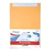 Mead Press-It Seal-It Envelopes - Office Pak Brown Kraft 10" x 13"