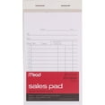 thumbnail image 1 of Mead Sales Pad with Duplicates 3 14 x 6 - Memo Book-Notepad, 1 of 2