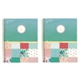 thumbnail image 1 of Mead Spiral Notebooks, 1-Subject College Ruled Sail Away Colorblock, 2 Pack, 1 of 5