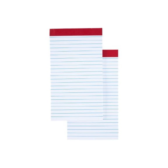 Mead Top Bound Memo Pads: 2-7/16 in. x 4-1/4 in. (White Lined) [48-pack] 45210