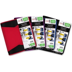 Mead Zipper Binder - 500 Sheet Capacity - 3 x Ring Fastener(s) - 3 Pocket(s) - Multi-colored - Zipper Closure, Wear Resistant, Tear Resistant, Durable, Expandable | Bundle of 2 Each