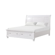 Meade G8975A-KB King Bed  4 Boxes , White
