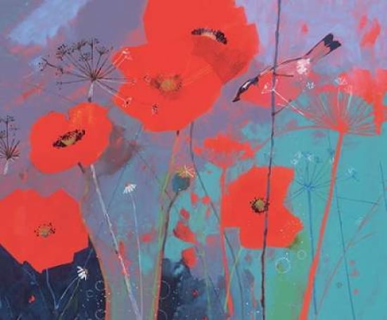 Meadow Bird Canvas Art - Carolyn Carter (20 x 24)