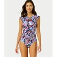 thumbnail image 1 of Meadow Bouquet Rash Guard One-Piece Swimsuit, 1 of 4
