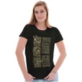 thumbnail image 1 of Meadow Creek Hunting Deer Turkey Duck Womens Slim Fit Graphic Tee Brisco Brands L, 1 of 5