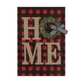 thumbnail image 1 of Meadow Creek Winter Outdoor Garden Flag, Home Wreath, 18" x 12.5", 1 of 7