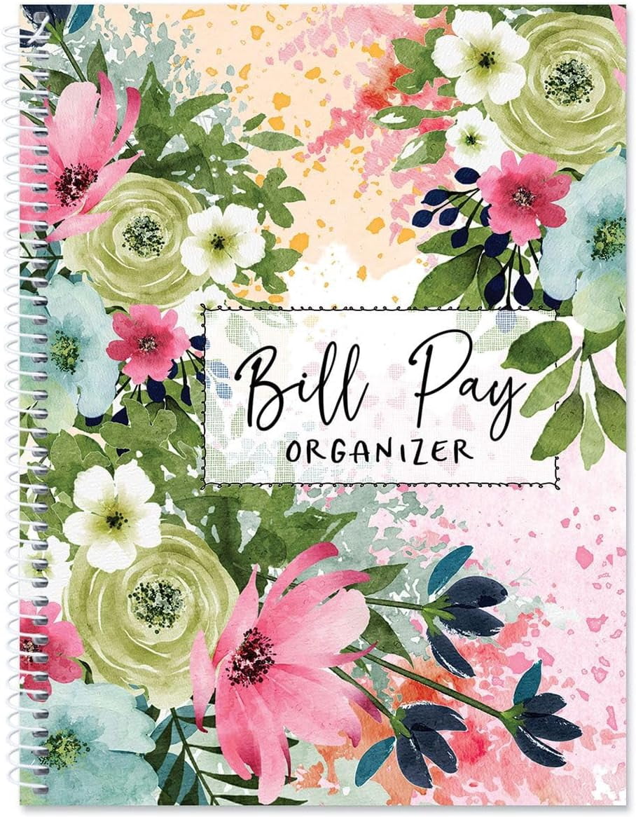 Meadow Dance Bill Paying Organizer Book Personal Account book, 9" by