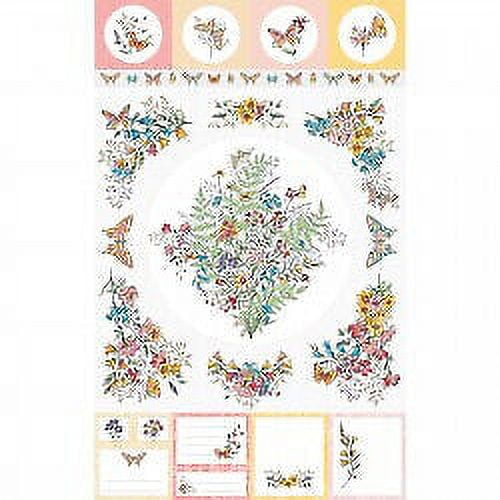 Meadow Edge Digital Cotton Panel  27 inch by Maywood Studios