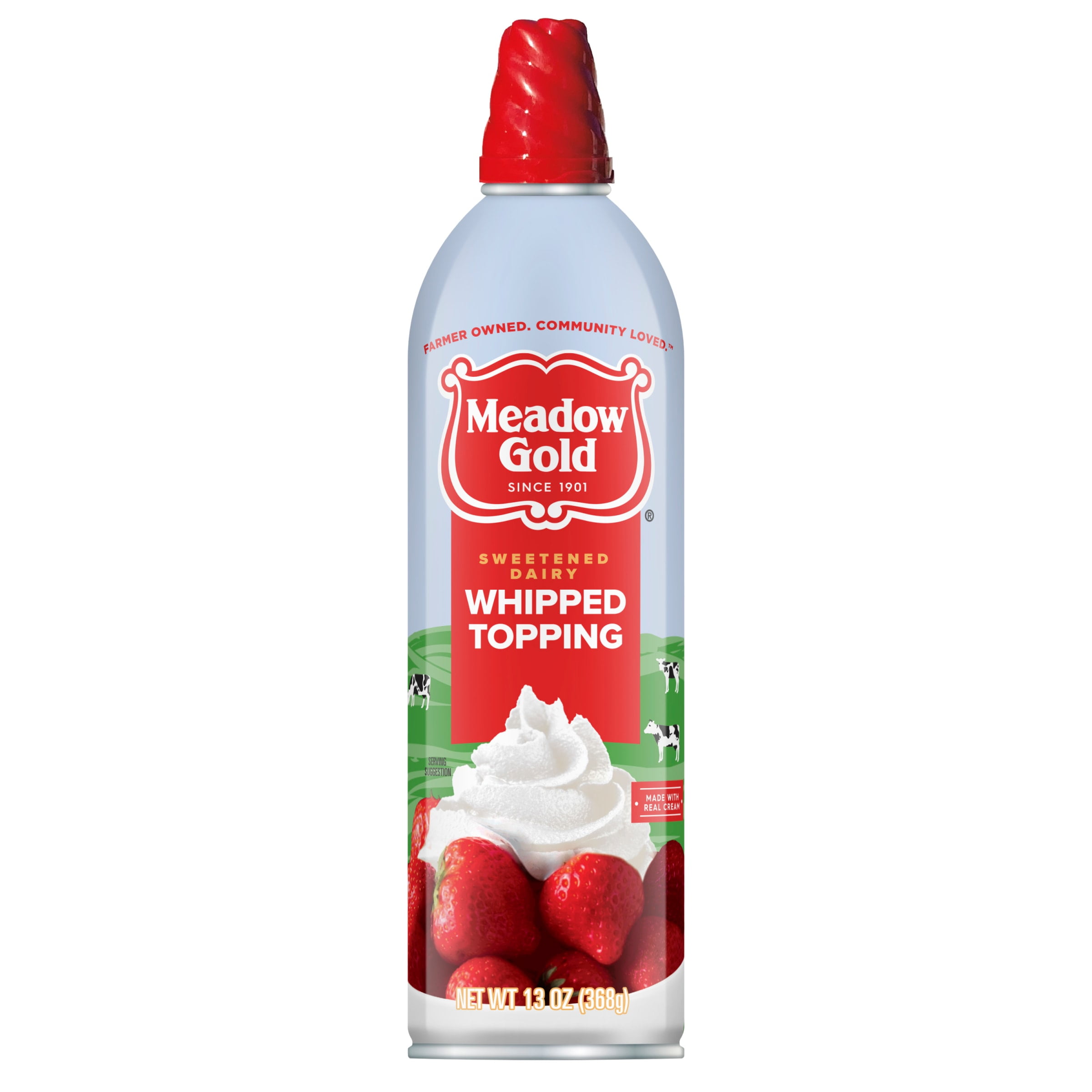 Meadow Gold Original Sweetened Dairy Whipped Topping, 13 ounce 1 Can