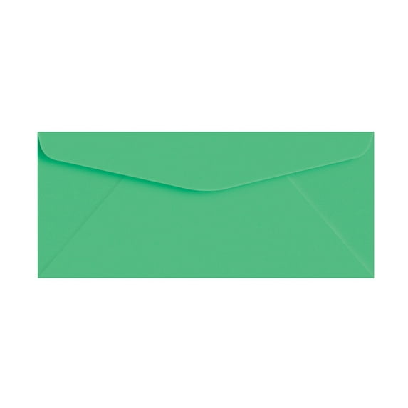 Meadow Green Bright Color #10 Envelopes - Great for Mailing Letters, Business Memos, Invitations, Invoices, Bills | 4 1/8" x 9 1/2" | 50 Envelopes