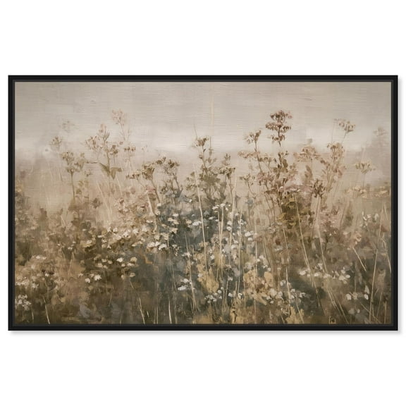 Meadow Mystique II Canvas Landscape Wall Art by Art Remedy, Black Frame, 15 x 10