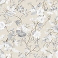 thumbnail image 1 of Meadow Pattern Flower Taupe Wallpaper, 1 of 3