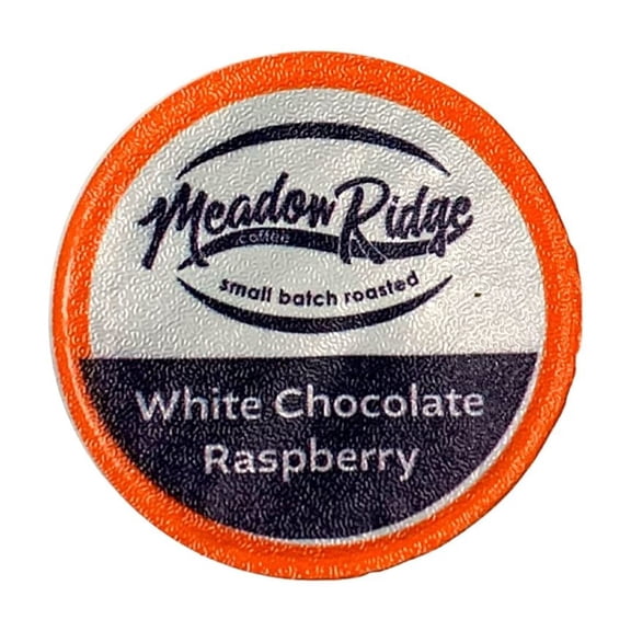 Meadow Ridge Coffee Chocolate Raspberry Flavored Single Serve Cups (For K-Cup Brewers) 100% Arabica - 12 Count