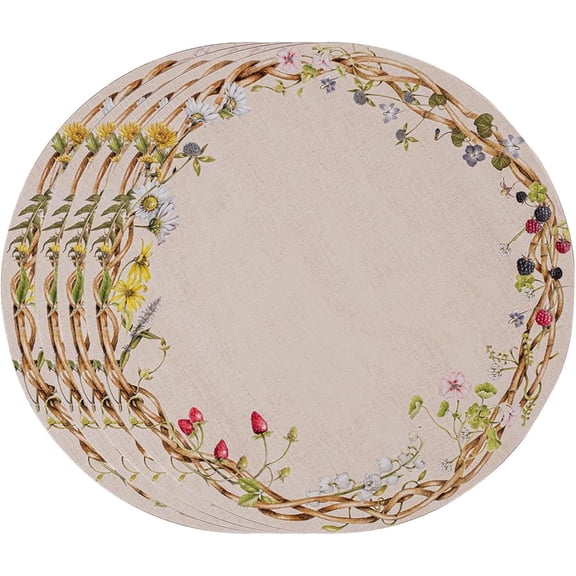 Meadow Walk Placemat Set/4 - Multi