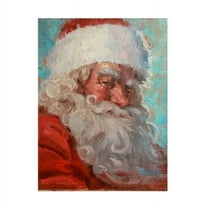 Meadowpaint 'Old Saint Nick' Canvas Art