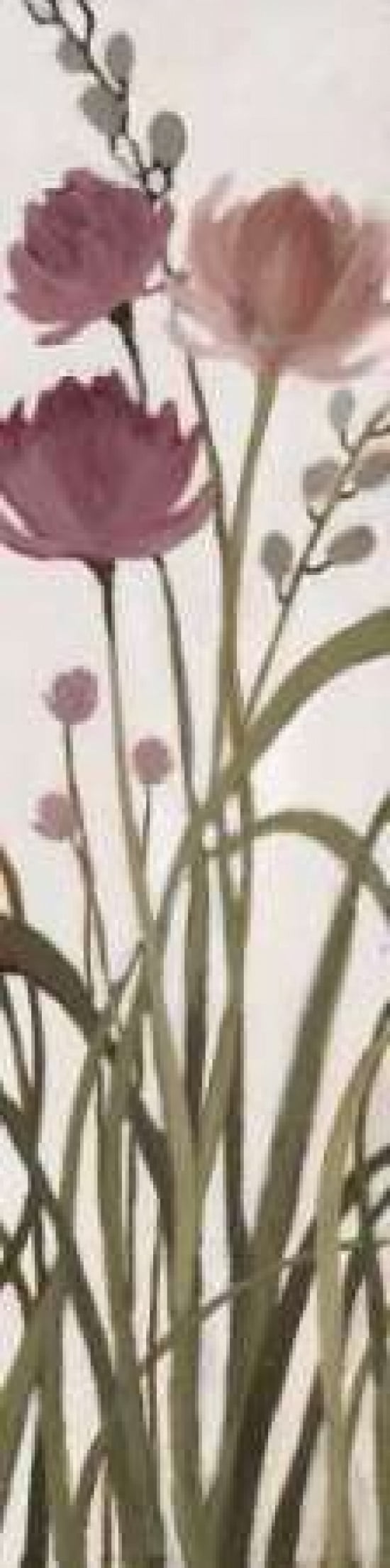 Meadows II Canvas Art - MARIA (8 x 24)