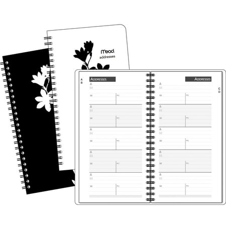 Meadwestvaco Tl420110 Pocket Floral Address Book