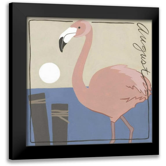 Meagher, Megan 12x12 Black Modern Framed Museum Art Print Titled - Avian August