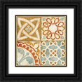 thumbnail image 1 of Meagher, Megan 12x12 Black Ornate Wood Framed with Double Matting Museum Art Print Titled - Palace Tiles I, 1 of 4