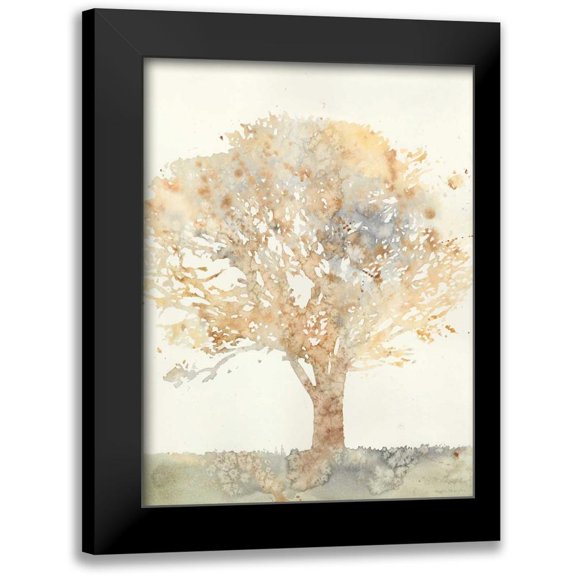 Meagher, Megan 12x14 Black Modern Framed Museum Art Print Titled - Chloes Tree II