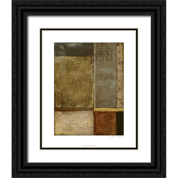 Meagher, Megan 12x14 Black Ornate Wood Framed with Double Matting Museum Art Print Titled - Gilded Age II