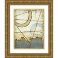 thumbnail image 1 of Meagher, Megan 12x14 Gold Ornate Wood Framed with Double Matting Museum Art Print Titled - Intersections I, 1 of 4